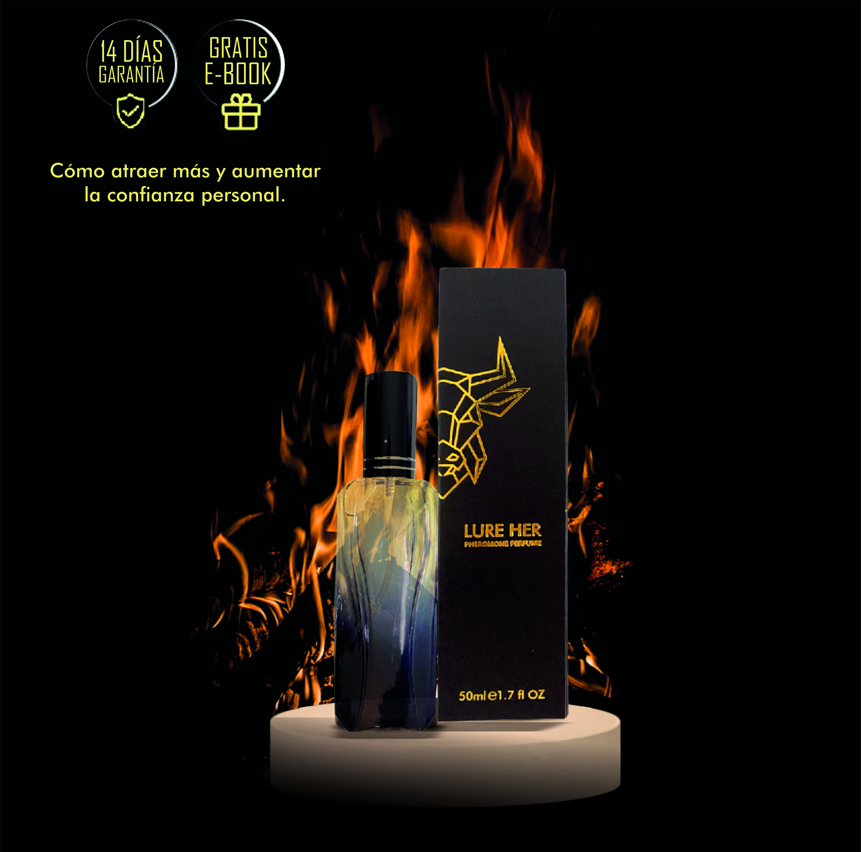 Perfume con feromonas LURE HER
